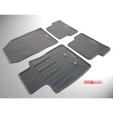 Set covorase auto din cauciuc Renault Clio 3 (R0/1) 2005-2012; Renault Modus 2005-2011, Negre