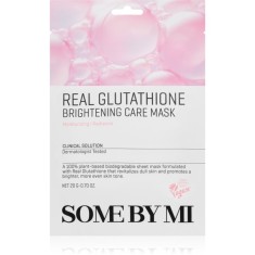 Some By Mi Clinical Solution Glutathione Brightening Care Mask mască textilă iluminatoare pentru uniformizarea nuantei tenului 20 g