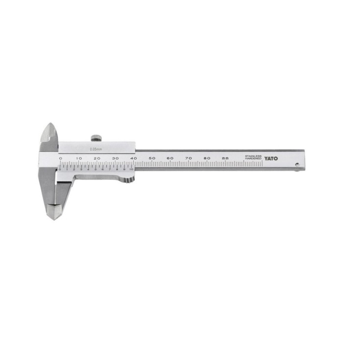 Șubler 70mm/0.05mm Yato YT-71990