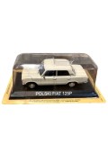 Macheta Polski Fiat 125P alb &ndash; Macheta metal Colectie 1:43