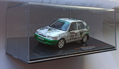 Macheta Skoda Felicia Kit Car #20 RAC Rally 1995 - IXO Premium 1/43 Raliu foto