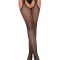 Ciorapi Sexy Tip Plasa, Negru, Marime Universala