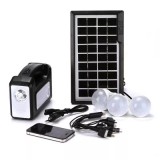 Cumpara ieftin Kit solar GD-Lite 3 dotat cu dispozitive USB cu 3 becuri LED + acumulator de mare capacitate, IPF