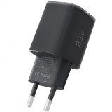 Incarcator Retea Tech-Protect NCM33W, 33W, 3A, 1 x USB-A - 1 x USB-C, Negru, Universal