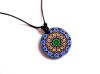 Colier lemn mandala 39360
