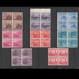 Centenarul Artileriei Romane LP156I Romania 1943 - in bloc de 4 timbre