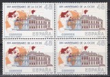 Spania 1987- 25 ani a Org. pt. Cooperare și Dezvoltare Europeană, Bloc de 4, MNH, Nestampilat