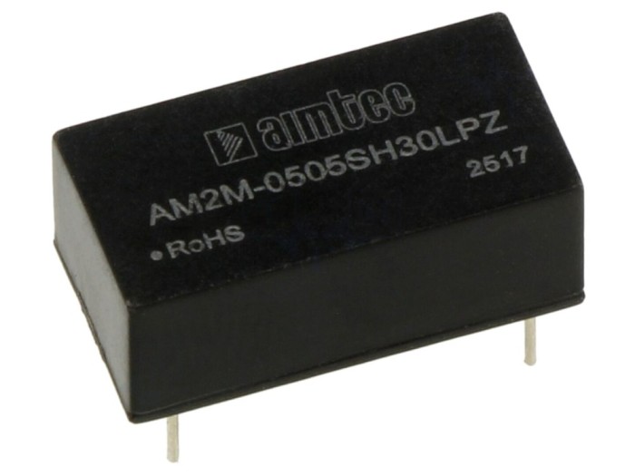 Convertor DC/DC 2W, 5V, 400mA - AIMTEC AM2M-0505SH30LPZ