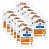 Hill&amp;#039;s Prescription Diet Feline Kidney Care k/d Chicken 12 x 85 g, Hill&#039;s