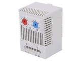 Termostat STEGO NC NO 10A 250VAC, Cleme Șurub, Senzor Temperatură, IP20