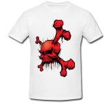 Cumpara ieftin Tricou &quot; Craniu si oase incruciasate &quot;