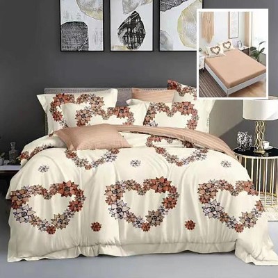 LENJERIE FINET 6 PIESE CU HUSĂ &amp;ndash; 160&amp;times;200 ȘI 180&amp;times;200 (HF6P43) - 160x200 foto