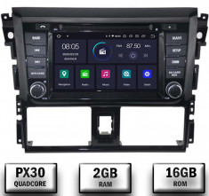 NAVIGATIE Toyota Yaris 2014, ANDROID 10, Quadcore PX30 2GB RAM + 16GB ROM cu DVD, 7 Inch - AD-BGWYARISP3 foto