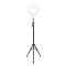 Lampa circulara cu trepied, Led F-539A, USB, suport telefon