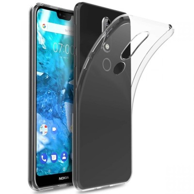 Husa NOKIA 7.1- Ultra Slim 1mm (Transparent) foto