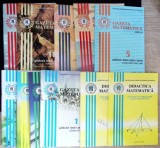 GAZETA MATEMATICA 2017 SERIA B NR.1-9, 11-12 + DIDACTICA MATEMATICA (11 REVISTE)-MARCEL TENA-361708
