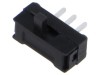 Comutator glisant SPDT 0,1A/12VDC ON-ON THT
