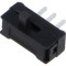 Comutator glisant SPDT 0,1A/12VDC ON-ON THT