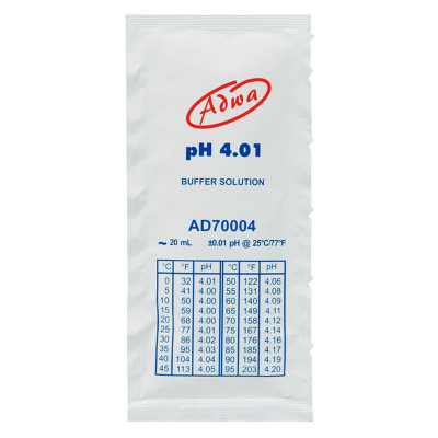 Soluție de calibrare pH 4,01 - pungă de 20 ml foto