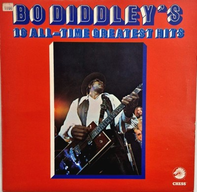 Bo Diddley &amp;lrm;&amp;ndash; Bo Diddley&amp;#039;s 16 All Time Greatest Hits _ NM / NM vinil, LP, disc muzica rock, blues _ Chess, Olanda foto
