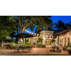 Ghirlanda Luminoasa de Exterior, lungime 30 m, cu 1 Led/m, Glob Transparent