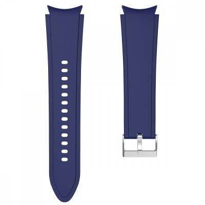 Curea silicon, compatibila Samsung Galaxy Watch 4 Classic, 46mm, VD Very Dream&amp;reg;, Quick Release, Spruce Blue foto