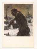 FA89 -Carte Postala- RUSIA - State Hermitage Museum - Pierre Paulus, The Miner, necirculata 1969, Fotografie