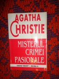 Agatha Christie - Misterul crimei pasionale / carte politista , 224 pagini