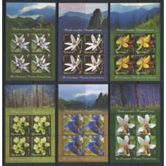 Romania 2019 - LP 2252 nestampilat - Florile muntilor, Muntele Cozia - bloc 4x
