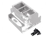 Carcasă pentru şină DIN Y: 90mm X: 88mm Z: 58mm gri deschis