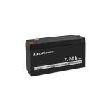 Baterie Qoltec AGM | 6V | 7.2 Ah | max. 105A