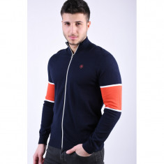 Cardigan Fermoar Jack&amp;amp;Jones Fix Maritime Blue foto