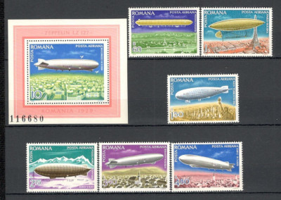 Romania.1978 Posta aeriana-Dirijabile YR.641 foto