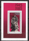Germania DDR 1985 - 40 ani de la eliberare Bloc neuzat,perfecta stare(z), Nestampilat