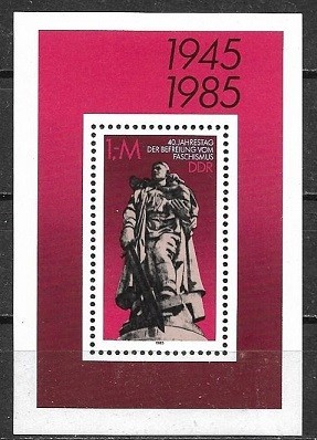 Germania DDR 1985 - bloc neuzat,perfecta stare(z)