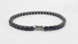 Cumpara ieftin Bratara Tennis din Argint 925 , zMidnight Onyx, cu Zirconii Negre]