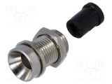 Montură LED 5mm &icirc;ncastrat nichel TORIVAC