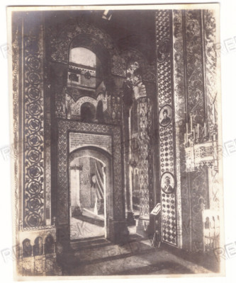 429 - CURTEA de ARGES, Monastery - old postcard, real Photo (13/10 cm ) - unused foto