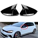 Cumpara ieftin Set 2 Capace pentru Oglinzi, Tip Batman Compatibile Volkswagen VW GOLF 7 7.5 E-GOLF 2013-2020