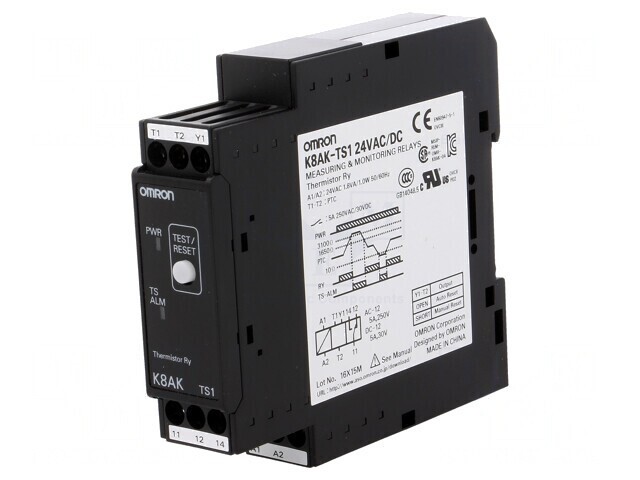 Releu Monitorizare Temperatură 24VAC/DC K8AK-TS1
