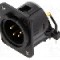 Conector, Neutrik, NC4MDM3-H-B