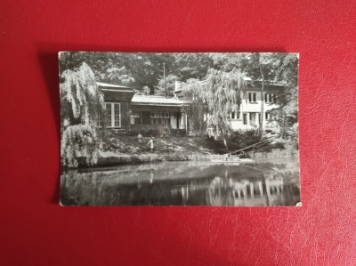 CARTE POSTALA - RPR - SOVATA - LACUL NEGRU - BAILE CALDE foto