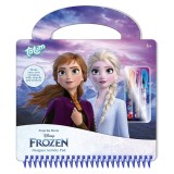 Carte de activitati &amp; pixuri - Frozen