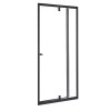 Flexi &aacute;ll&iacute;that&oacute; zuhanyajt&oacute; 76-91x185 cm fekete