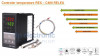 Termostat Electronic PID REX C400, 0-400&deg;C, Controler Temperatura, Termocuplu Tip K, Senzor Inclus