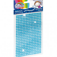 Accesorii creatie decor,400 diamante blue, autoadezive blister, o4 mm