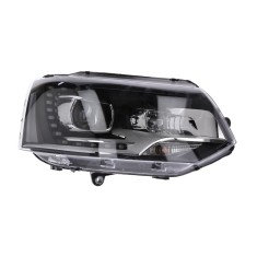 Far VW Transporter / Multivan (T5) 2011-, partea Dreapta, tip bec D3S+B7, cu lumini de zi pe LED, fara bec, fara balast, cu motoras, Depo