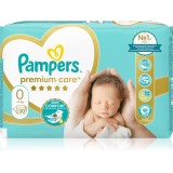 Pampers Premium Care Size 0 scutece de unică folosință &lt; 3kg 30 buc