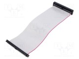 Cablu panglică cu conectori IDC P.cablu-bandă: 1,27mm 0,2m