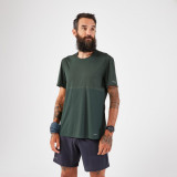 Tricou Alergare Trail Running KIPRUN Run 900 Ultra Verde Bărbați